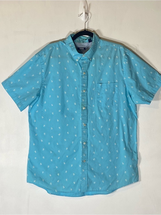 Izod Other - IZOD SeaTurtle Print Button Down Shirt Men XL Coastal Preppy Beach Vacation